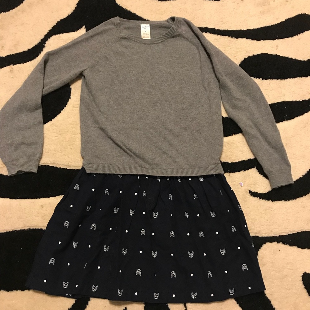 Osh Gosh Girls Sweater Dress 8